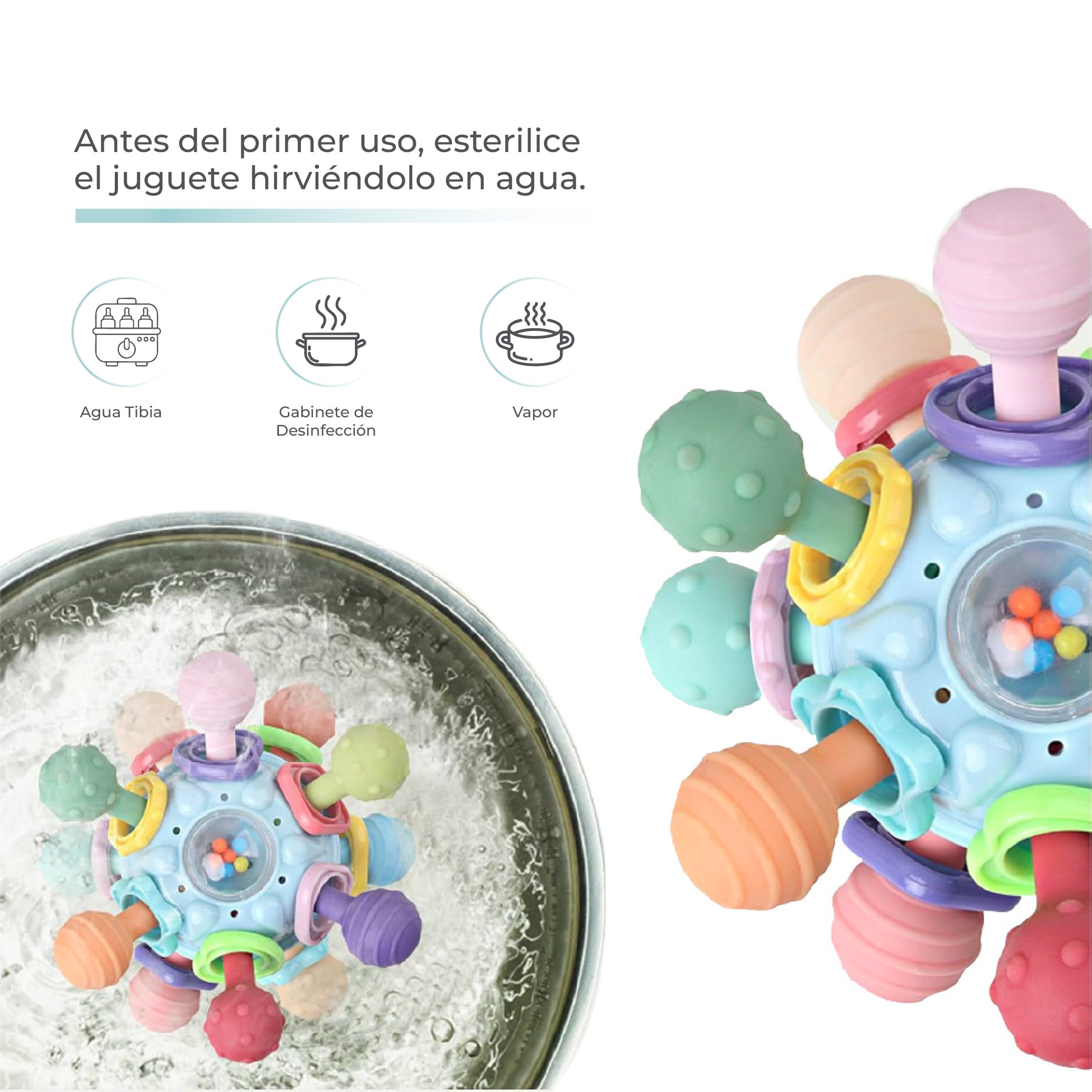 JUGUETE SENSORIAL BEBES